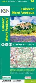 IGN Top 75 - 034 Luberon / Mont Ventoux at 1:75,000