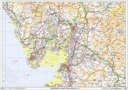 Postcode Two Letter Map UK Postcode Wall Maps