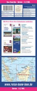 Indonesia 3 - Borneo Road Map - Reise