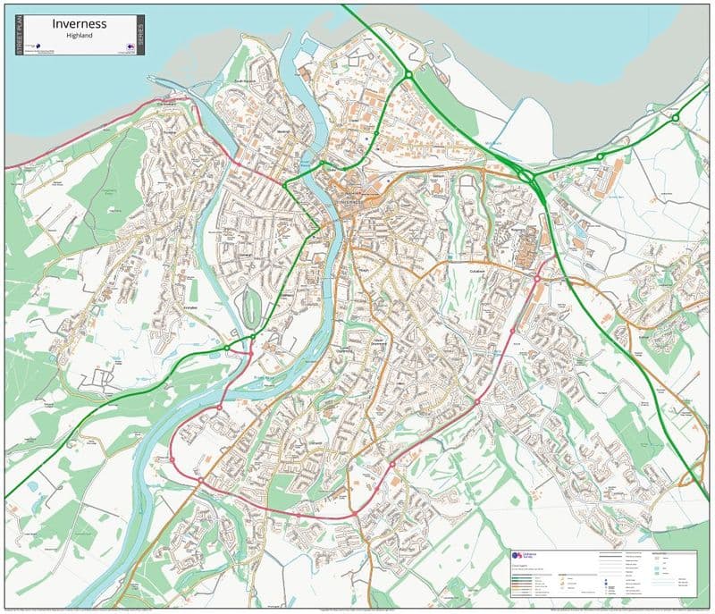 Inverness Street Map - 2026