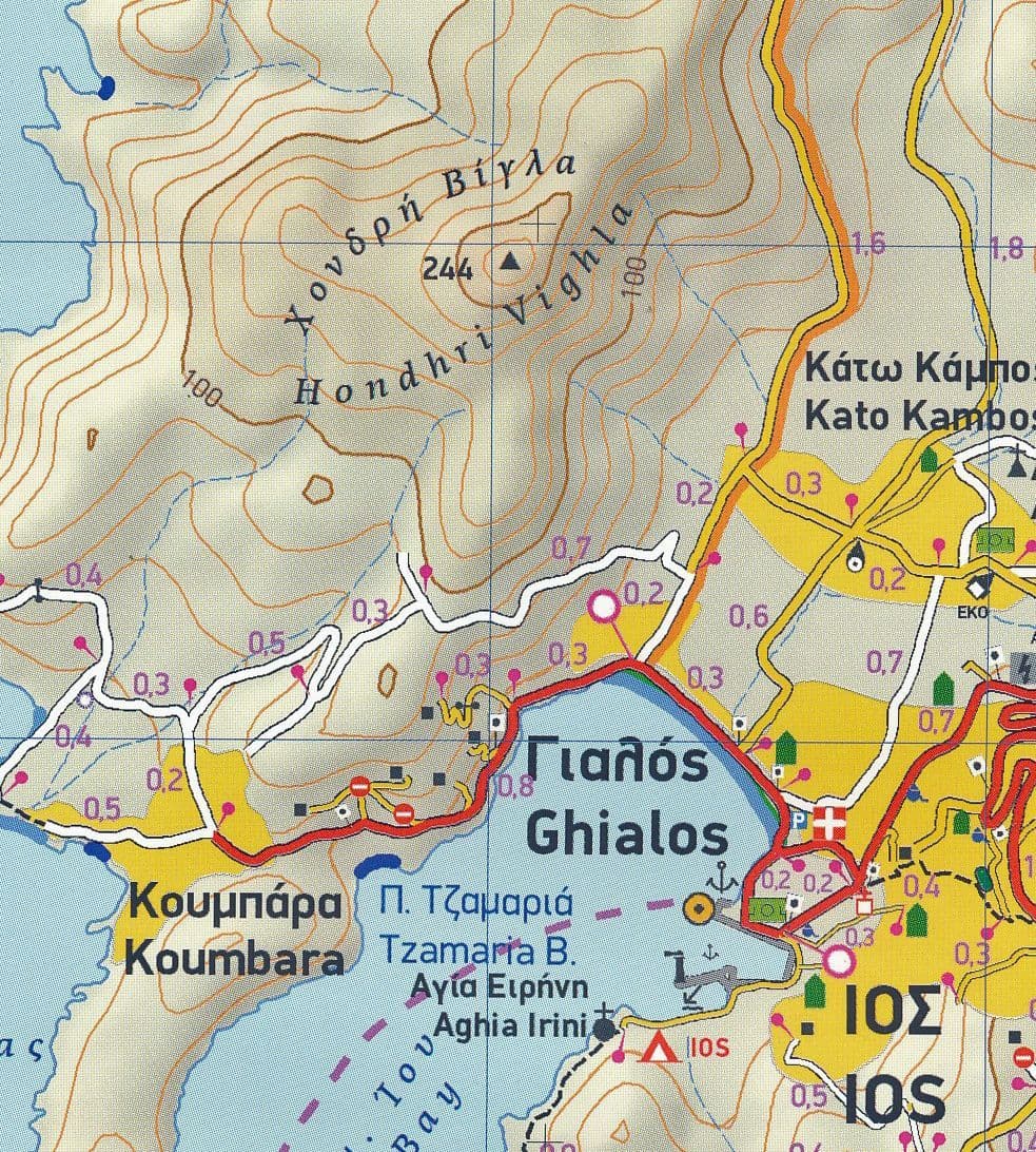 Ios - Terrain Hiking Map - 1 25 000 315