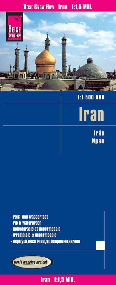 Iran Road Map - Reise