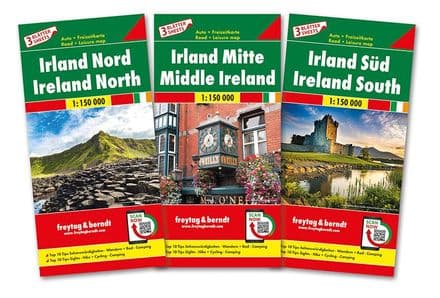 Ireland - 3 Map Set - F&B