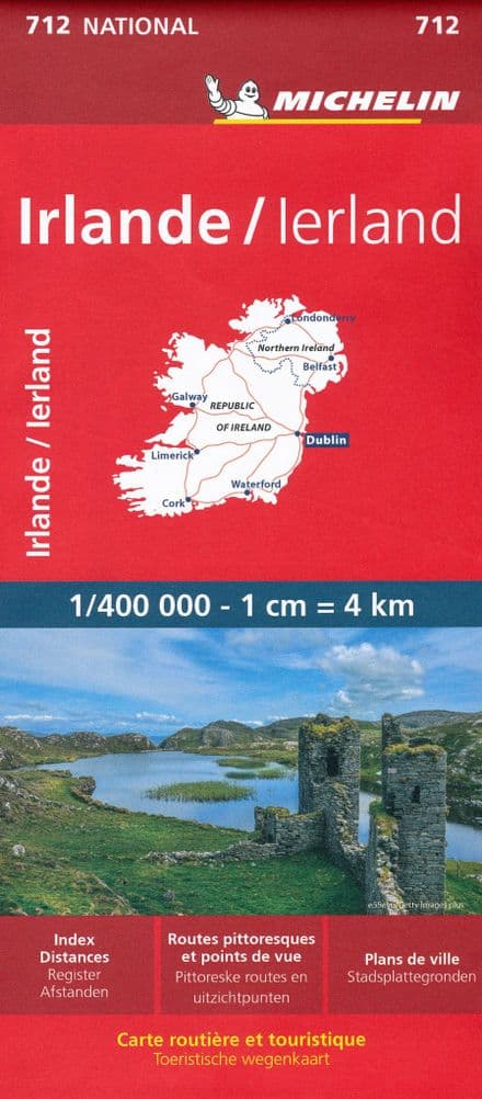 Ireland - Michelin National Map - 712