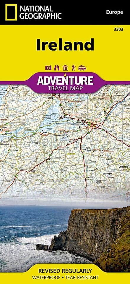 Ireland - National Geographic Adventure Map