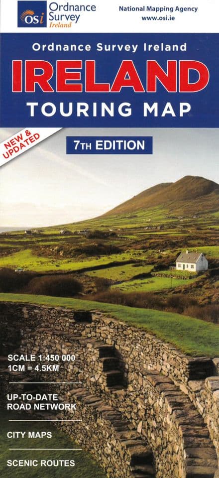 Ireland Touring Map - Ordnance Survey Ireland