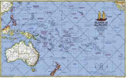 Islands of the Pacific - Published 1974 by National Geographic