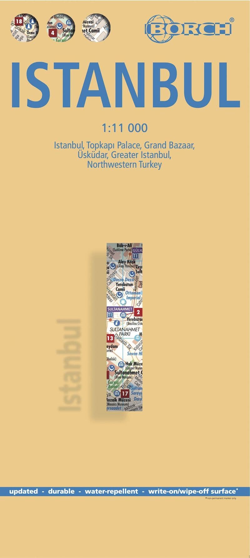 Istanbul - Street Map - Borch