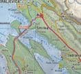 Istria & Kvarner - Road and Cycling Map- Kartograjia