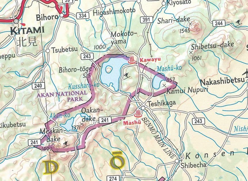 Japan Adventure Map - National Geographic