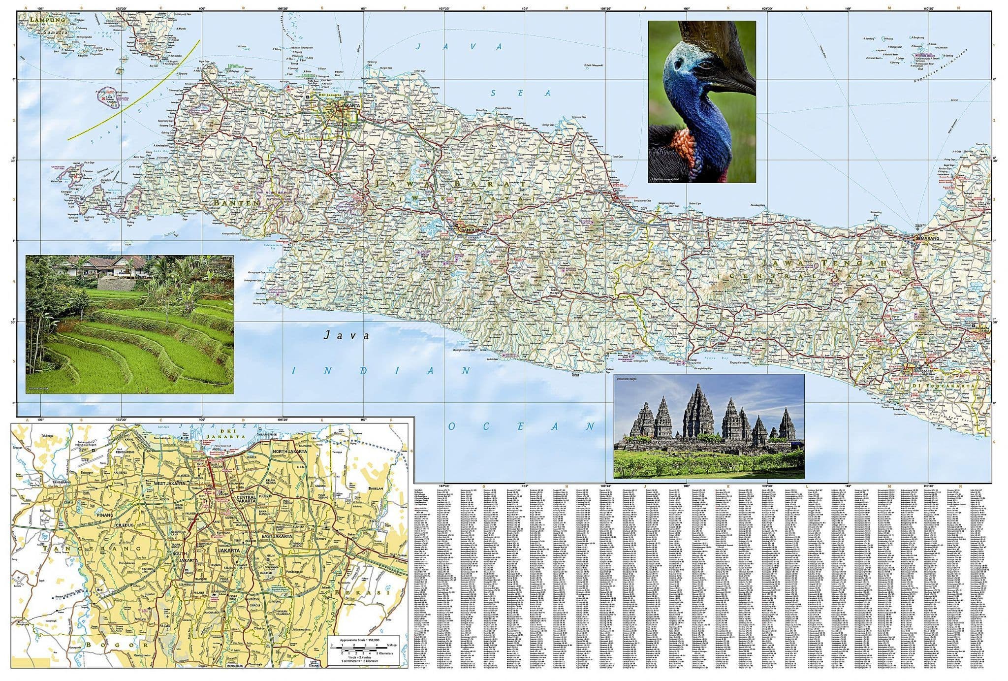 Java Adventure Map - National Geographic