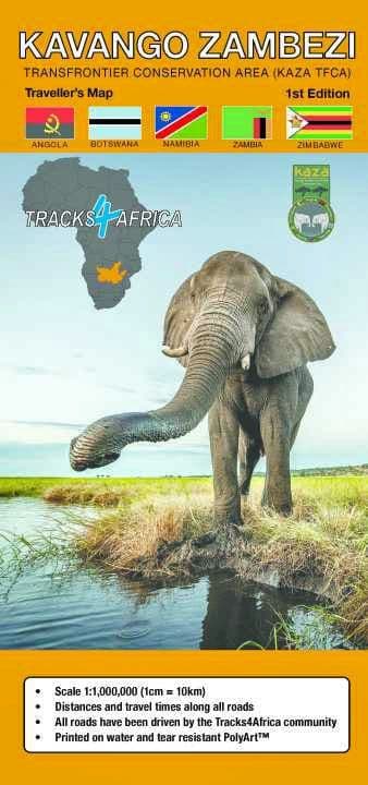 Kavango Zambezi - Transfrontier Conservation Area - Tracks4Africa