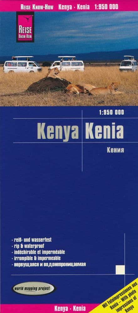 Kenya - Reise Know How Maps