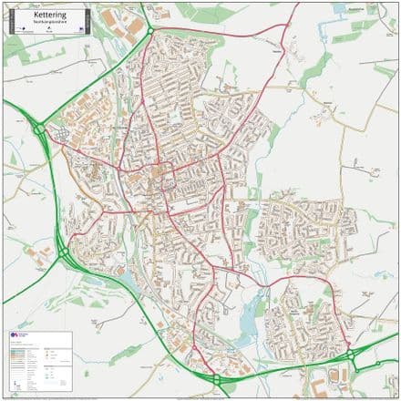 Kettering Street Map