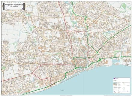 Kingston upon Hull Street Map