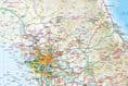 Korea - North & South - Road Map - Reise