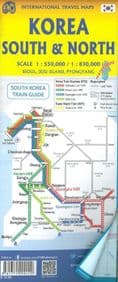 Korea North & South Travel Map - ITM