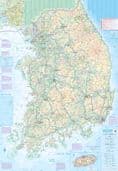Korea North & South Travel Map - ITM