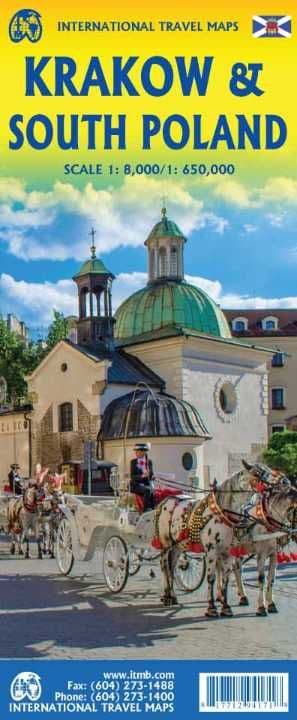 Krakow & Southern Poland  - Travel Map - ITM