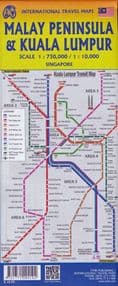 Kuala Lumpur & Malay Peninsula Travel Map