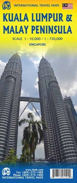 Kuala Lumpur & Malay Peninsula Travel Map