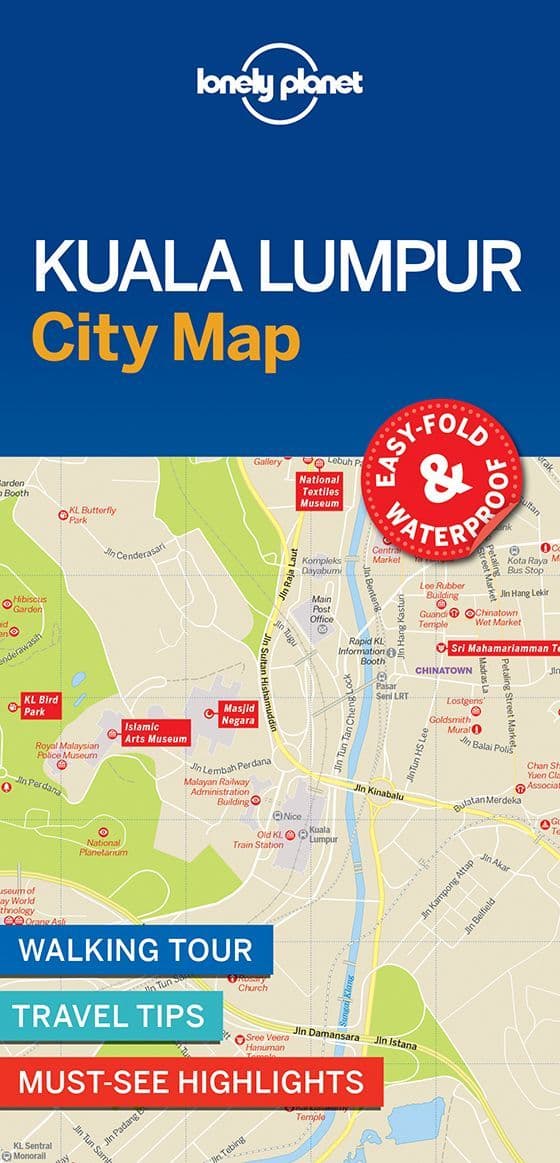 Kuala Lumpur Street Map Lonely Planet kuala-lumpur-street-map-lonely-planet