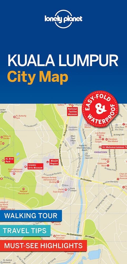 Kuala Lumpur Attractions Map Malaysia Map, Tourist Hi Res Stock
