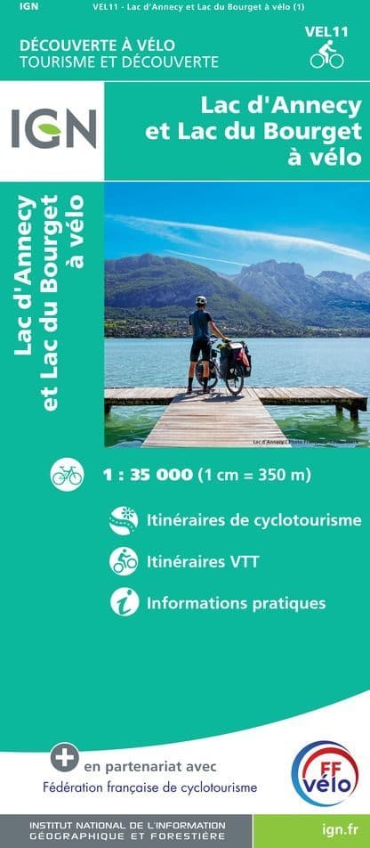 Lac d'Annecy - Lac du Bourget By Bike IGN (Vel 11)