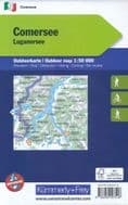 Lake Como, Lago di Lugano- Kummerley & Frey - 1:50,000