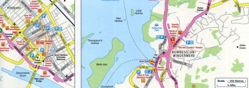 Lake District & Cumbria - OS Tour Map