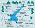 Lake Garda - Lago di Garda at 1:35,000 - Kompass 697