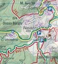 Lake Garda - Lago di Garda at 1:35,000 - Kompass 697
