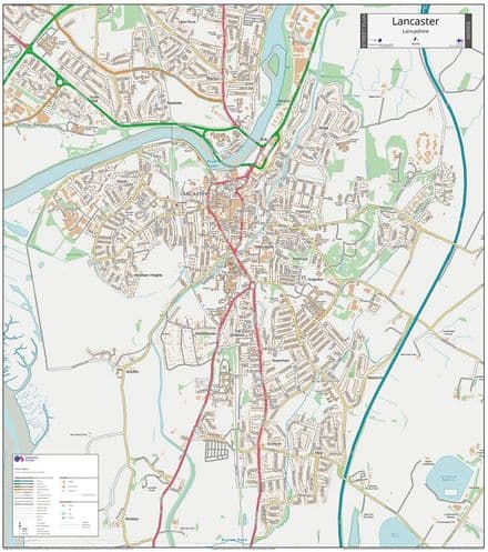Lancaster Street Map