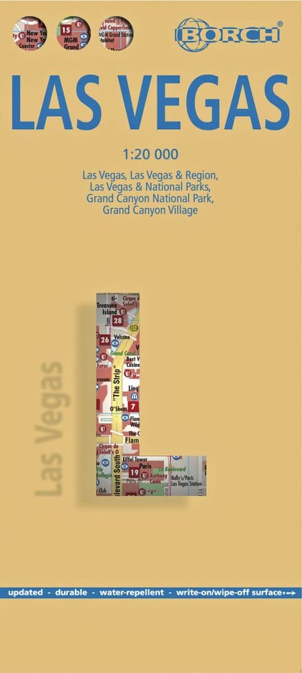Las Vegas - Street Map - Borch