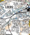 Leeds A Z Wall Map