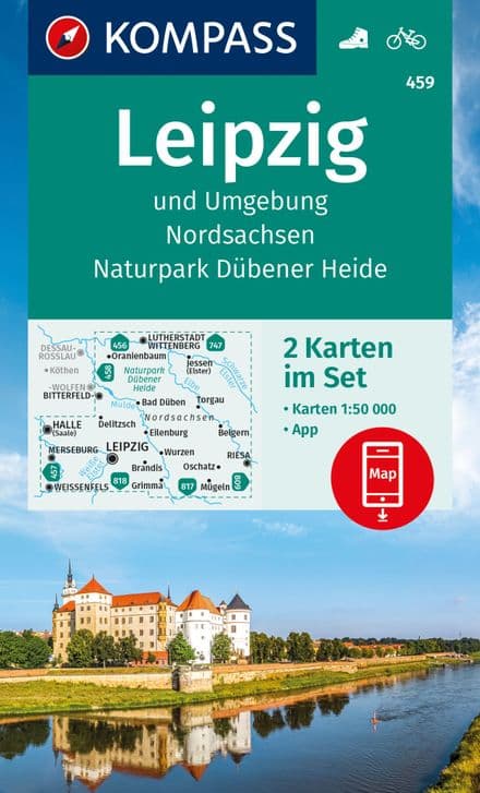 Leipzig & Surroundings - Kompass 459