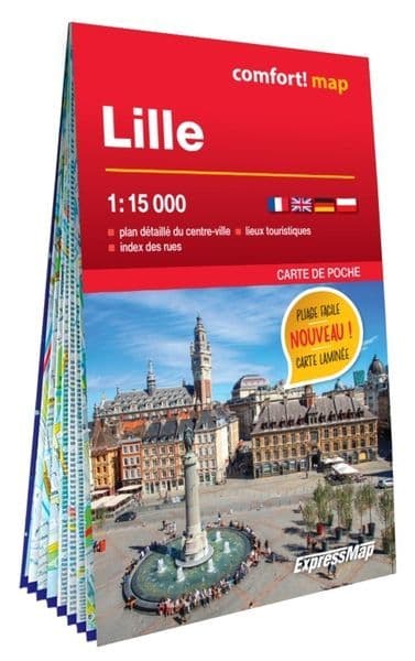 Lille Street Map Pocket Size - Comfort ** Currently Unavailable**