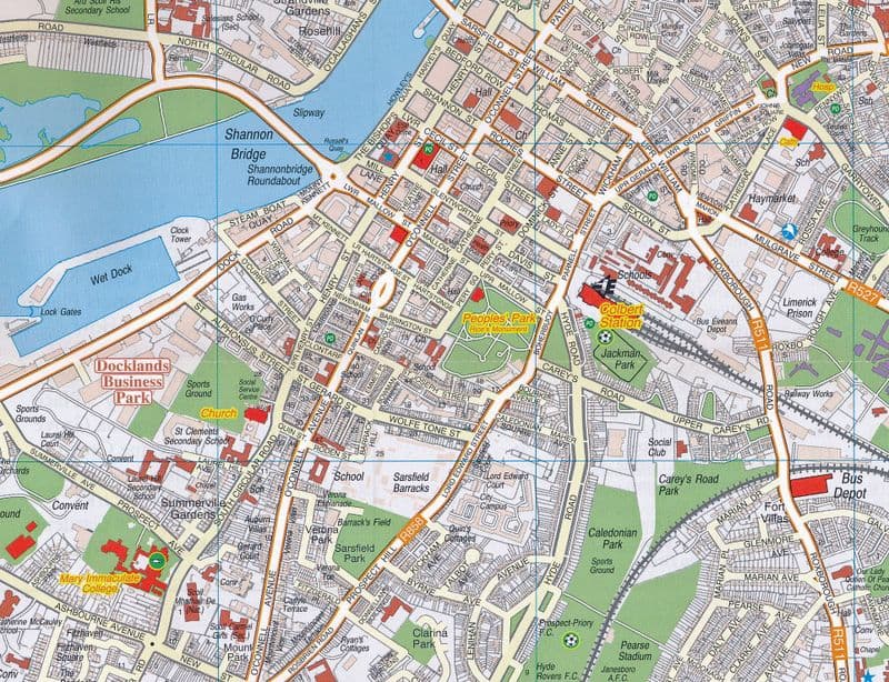 Limerick Street Map - Ordnance Survey Ireland