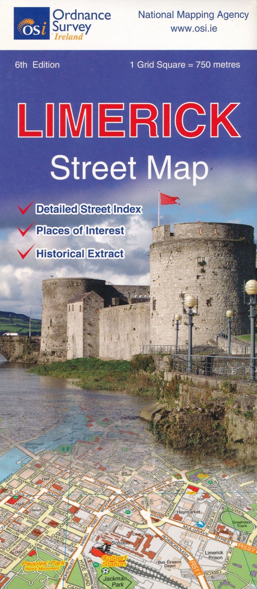 Limerick Street Map - Ordnance Survey Ireland