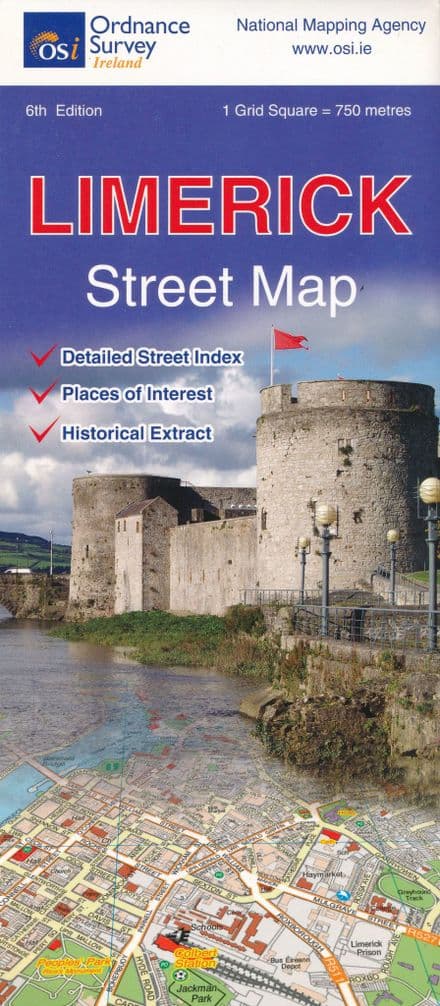Limerick Street Map - Ordnance Survey Ireland