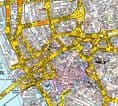 Liverpool A Z Wall Map