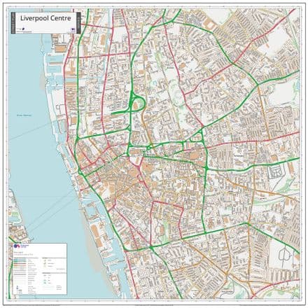 Liverpool Centre Street Map 2021