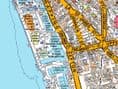 Liverpool City Centre A-Z Street Wall Map