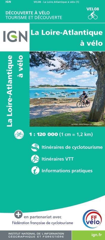 Loire-Atlantique By Bike IGN (Vel 08)