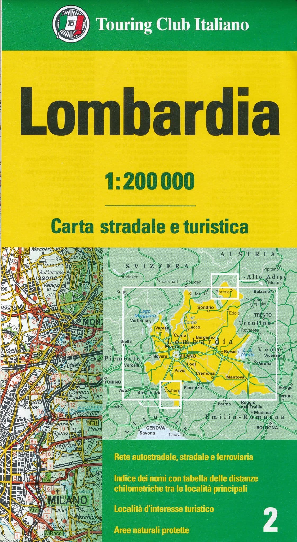Lombardia - TCI Road Map