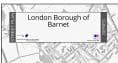 London Borough of Barnet - Street Map - 2026