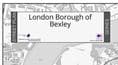 London Borough of Bexley - Street Map - 2026