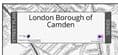 London Borough of Camden - Street Map - 2026