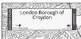 London Borough of Croydon - Street Map - 2026