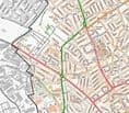 London Borough of Croydon - Street Map - 2026
